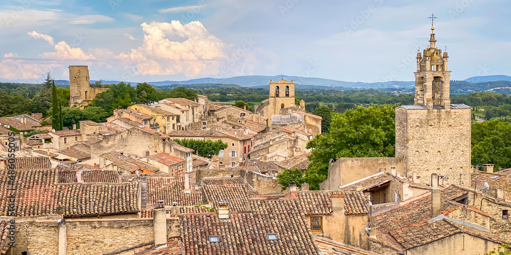 Cucuron, a medieval village in southern Luberon in Provence, France