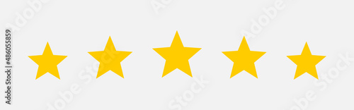 Five stars symbol.