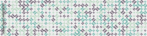 Abstract Geometric Pattern generative computational art illustration