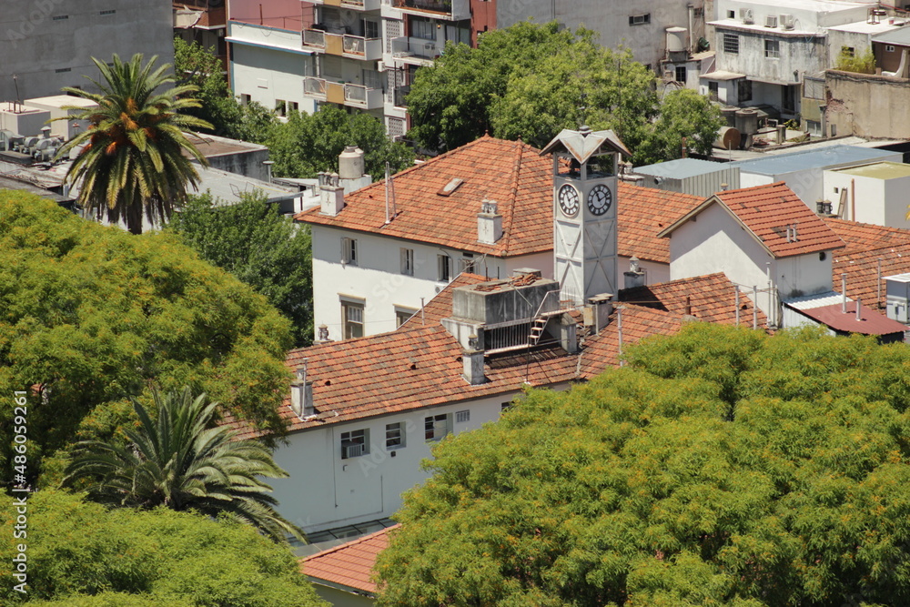 View of roofs