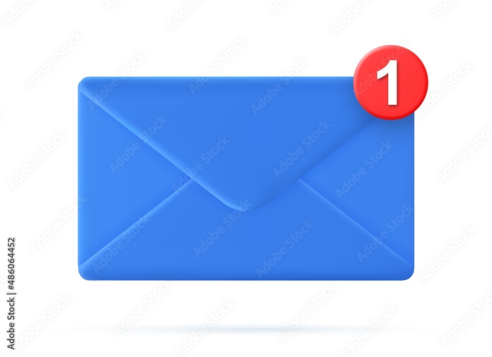 3d closed mail envelope icon 3d closed mail envelope icon