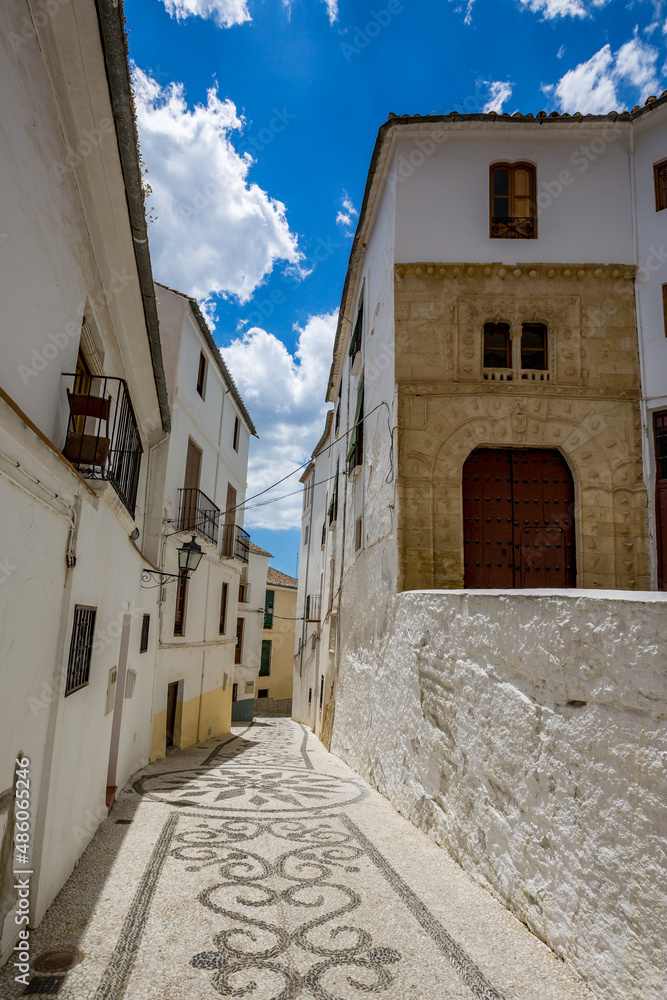 Empty path. Alhama de Granada, Andalusia, Spain.
Beautiful and interesting travel destination in the warm Southern region. Public street view.
