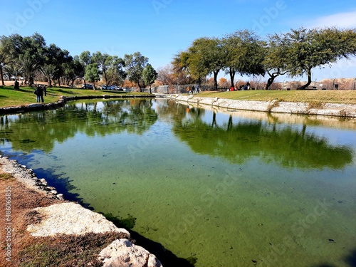 lake in the park