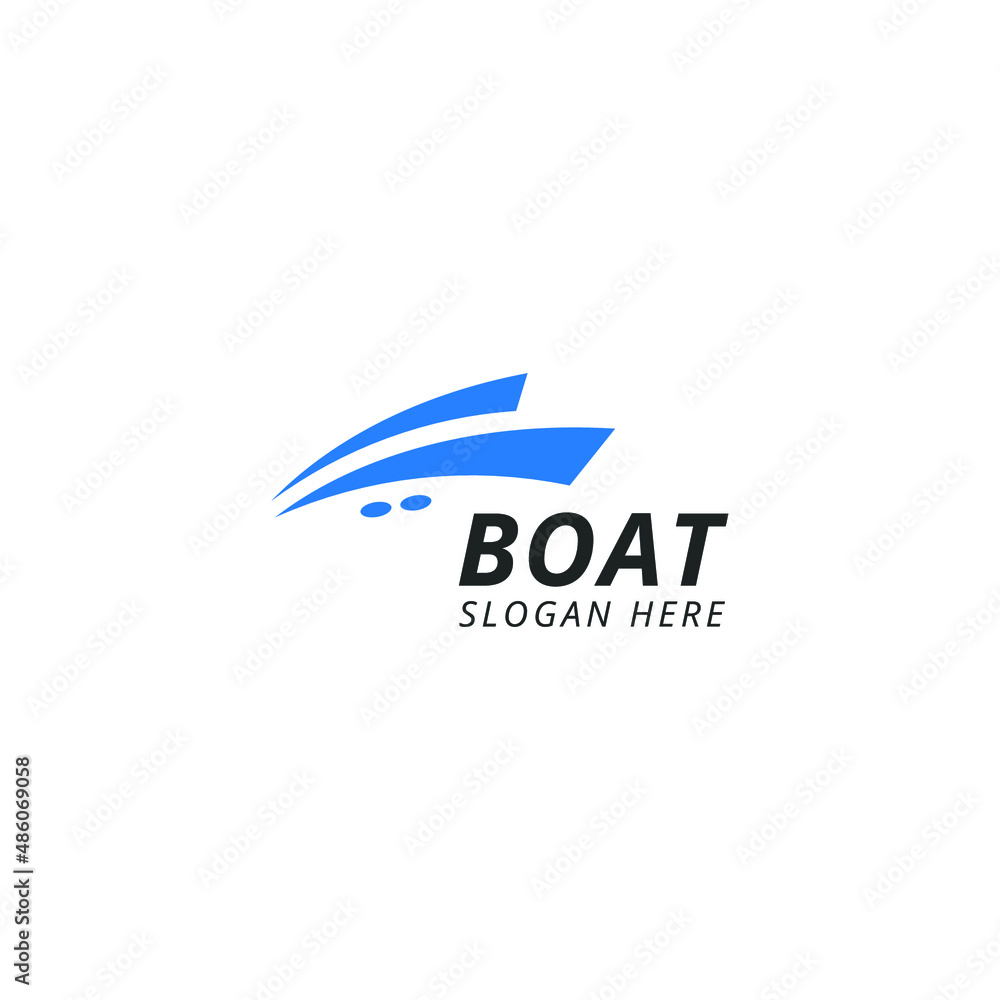 simple boat logo vector design template, modern boat logo vector design inspiration. simple boat logo vector design template, modern boat logo vector design inspiration.