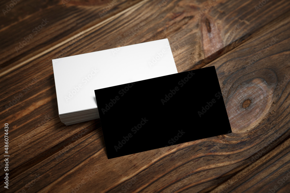 Business cards blank. Mockup on color background. Business cards blank. Mockup on color background.