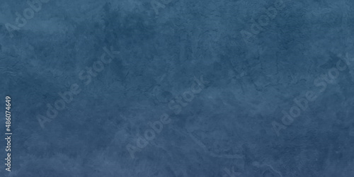 Blue abstract design art grunge background wallpaper surface pattern blue backdrop background, plaster wall. vintage grunge texture pattern.