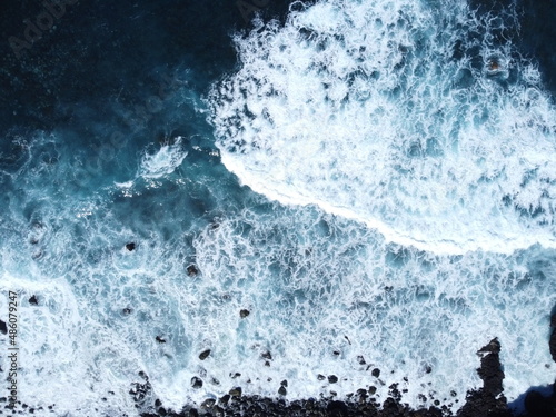 Ocean wave crashing in Anaga, Tenerife 5