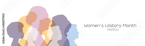 Women's history month banner.