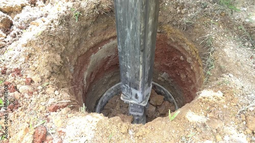 Water Well Drilling, Dig a well for water, Inside The Well, Groundwater hole drilling machine, boreholes, Deep pit in the ground