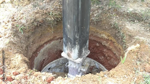 Water Well Drilling, Dig a well for water, Inside The Well, Groundwater hole drilling machine, boreholes, Deep pit in the ground