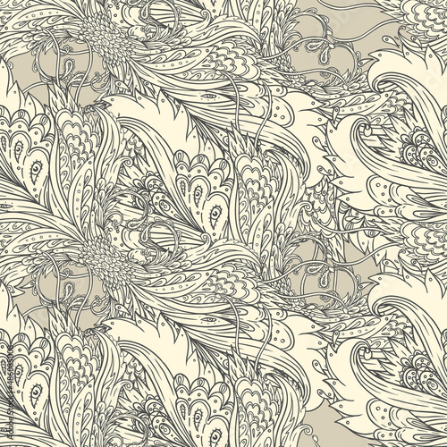 Seamless floral background