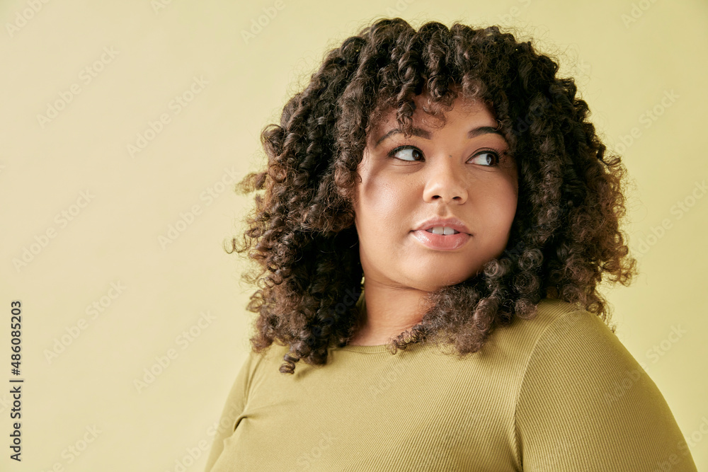 Studio portrait of young woman Studio portrait of young woman
