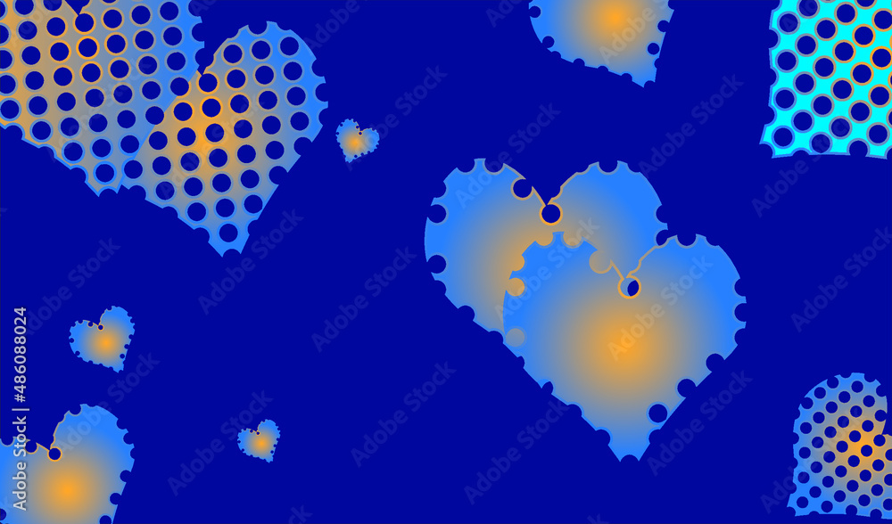 Abstract blue background