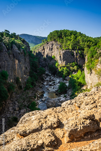 Tazi Canyon (Wisdom Valley or Bilgelik Vadisi) in Manavgat, Antalya, Turkey. Great valley.