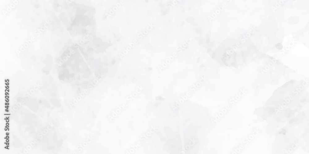 Silver ink and watercolor textures on white paper background. Paint ...