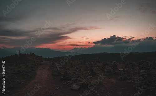 Sunset in Southtyrol  © JulianGeiser