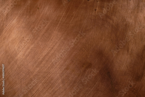 Copperplate with scratches. Traces of sandpaper.