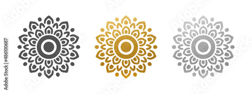 Beautiful Mandala Ornament - Vector Set