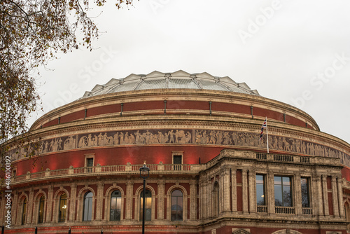 the glazed dome of the Royal Albert Hall