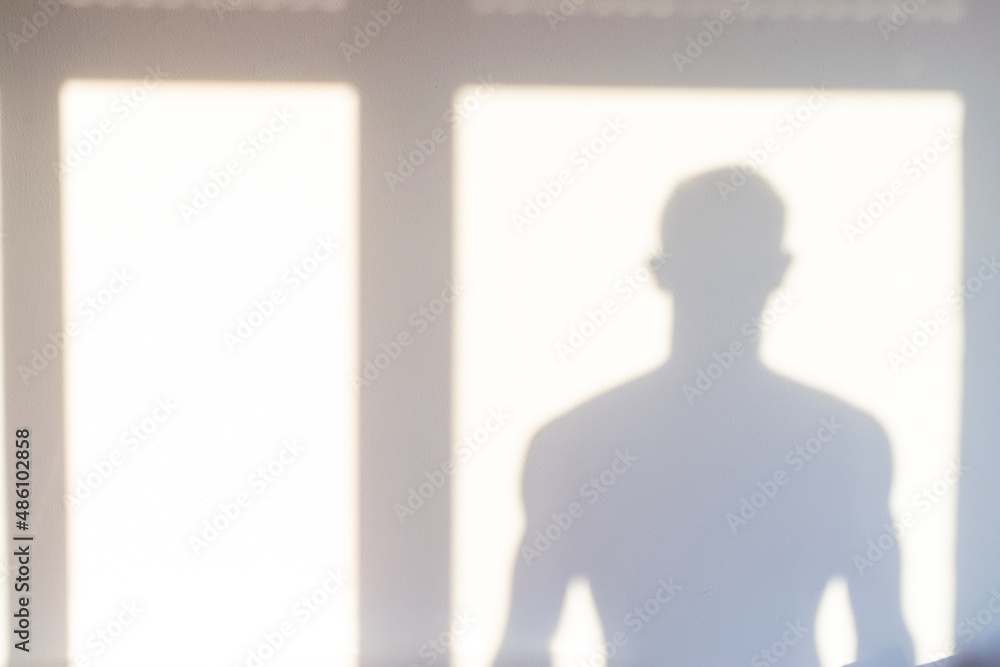 Shadows on wall. Abstract light, black shadow overlay from window on white texture wall. Sunlight architecture background. For product presentation, backdrop and mockup, summer seasonal concept. Shadows on wall. Abstract light, black shadow overlay from window on white texture wall. Sunlight architecture background. For product presentation, backdrop and mockup, summer seasonal concept.