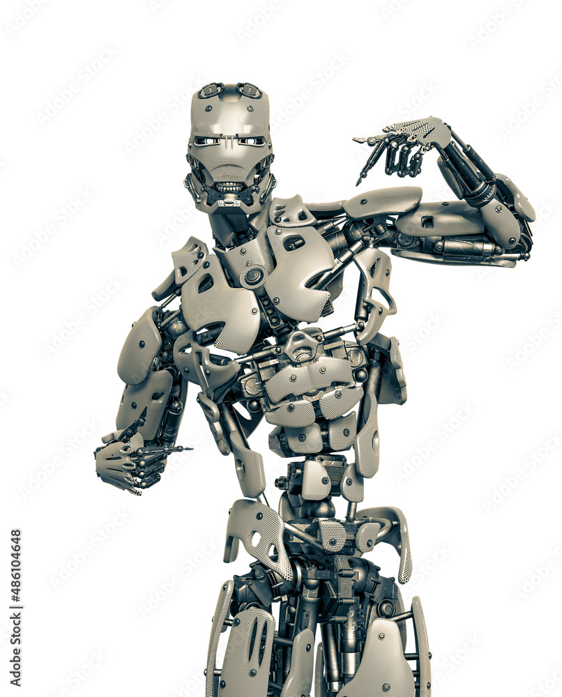 cyborg is saying i am the guy trust me