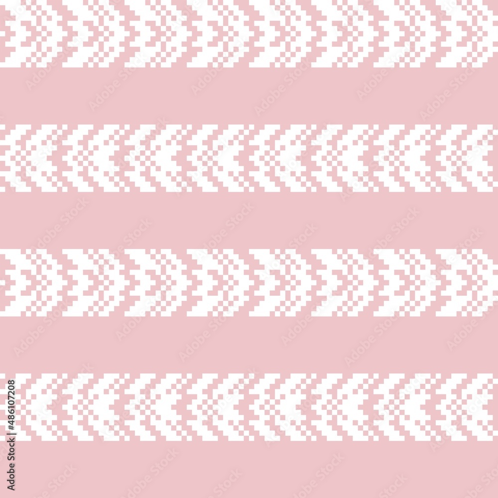 Chevron Fair Isle Seamless Pattern Design Chevron Fair Isle Seamless Pattern Design