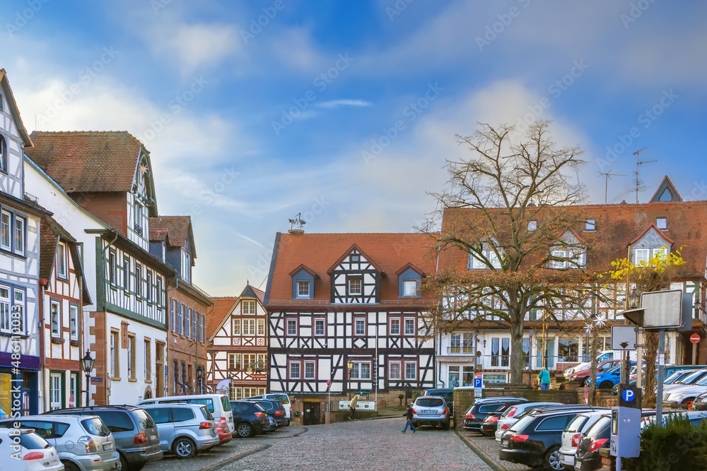 Square in Gelnhausen, Germany