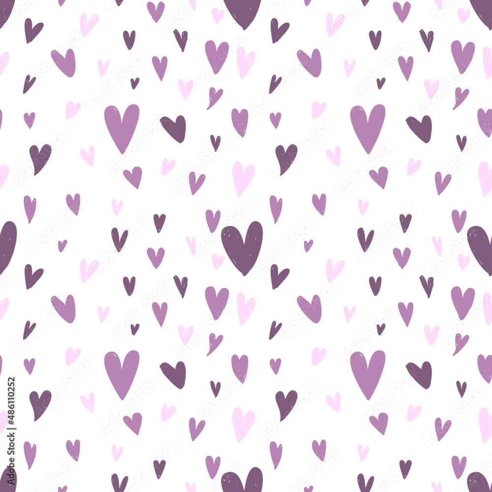 seamless pattern with hearts. Seamless pattern. Valentine's Day. Hand drawn vector lines. Wrapping paper pattern. Valentine's Day decoration pattern. Seamless hearts pattern. Mauve. seamless pattern with hearts. Seamless pattern. Valentine's Day. Hand drawn vector lines. Wrapping paper pattern. Valentine's Day decoration pattern. Seamless hearts pattern. Mauve.