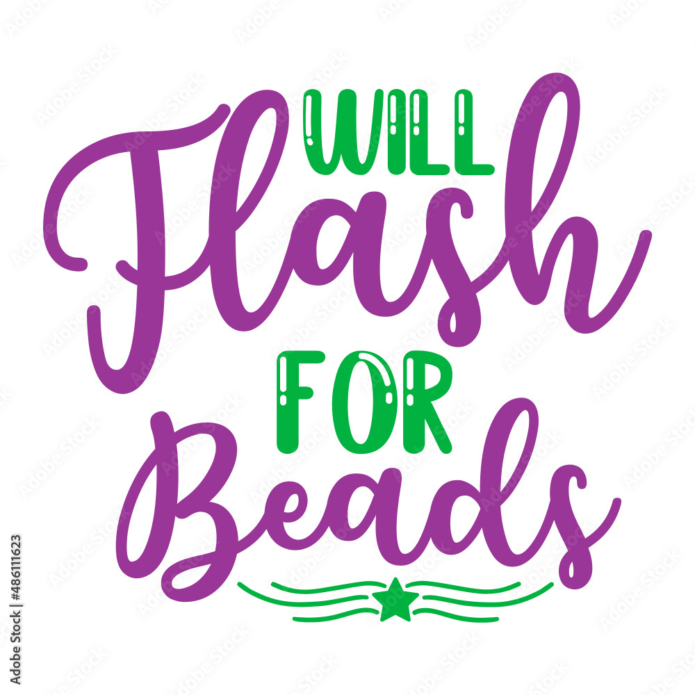 Will Flash for Beads svg