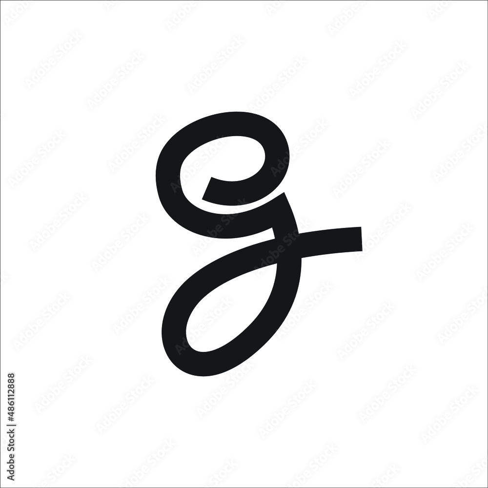 G logo on white background. G logo on white background.