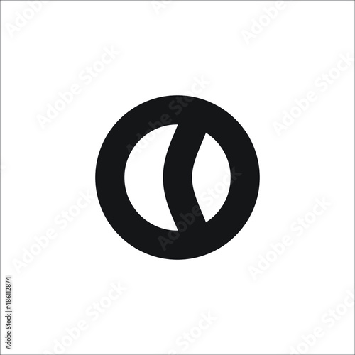 Circle logo on white background.