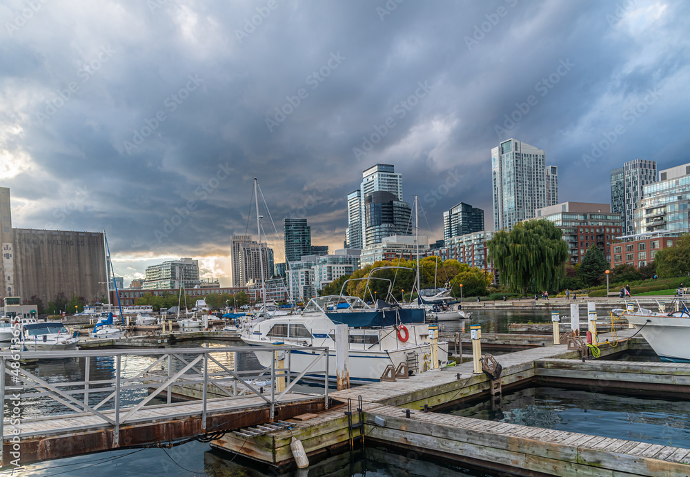 Marina in Toronto Marina in Toronto