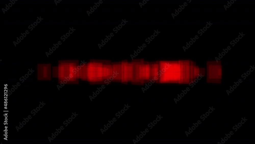 Progress Bar 3D Grid M Red Motion Graphics Loop Animation Background Progress Bar 3D Grid M Red Motion Graphics Loop Animation Background