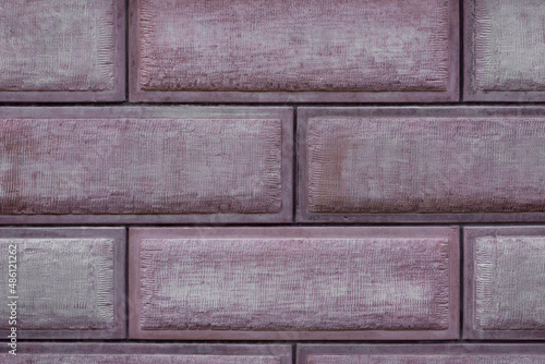 clay tiles textured background. wall with natural sandstone tiles.