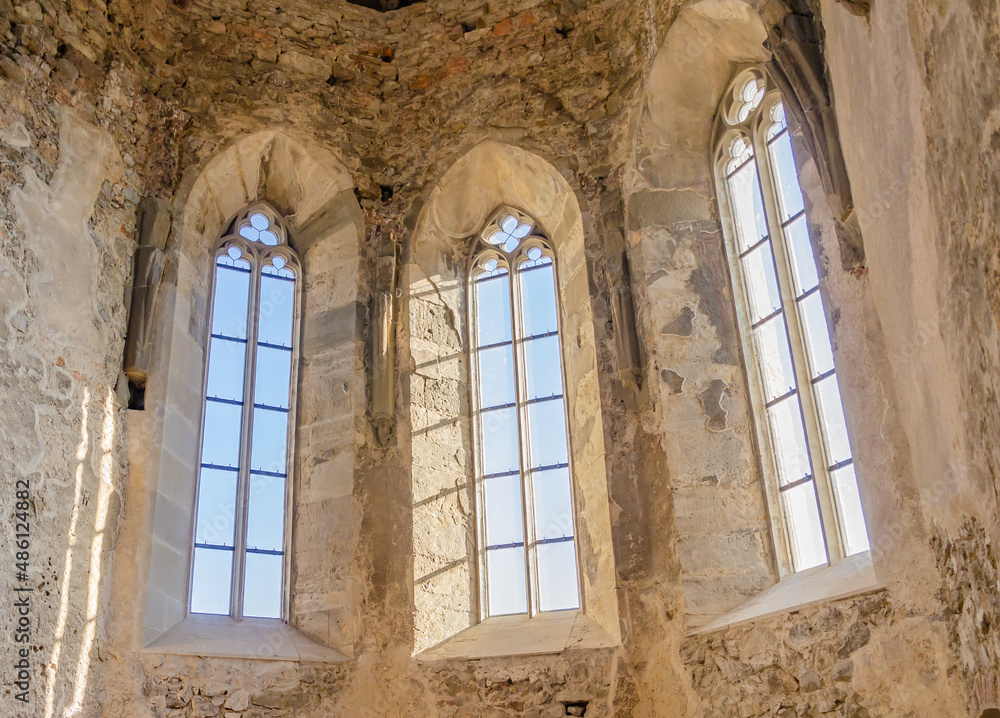 windows in the church photo wallpaper pattern background tile 