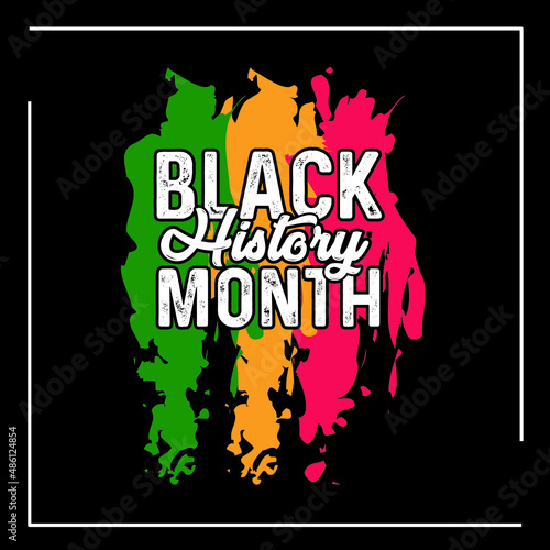 Black History Month t-shirt Design