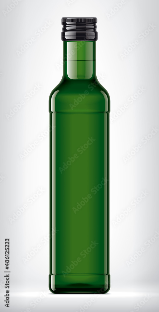 Color Glass Bottle on background. Color Glass Bottle on background.