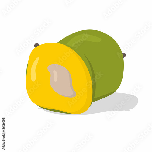 Food, vegetables and fruits. Vector illustration.drawings for a poster, postcard or background.