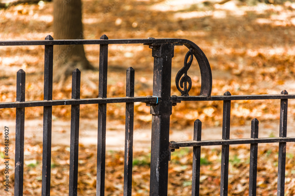 Fence, Harmony Playground, Prospect Park Brooklyn Fence, Harmony Playground, Prospect Park Brooklyn