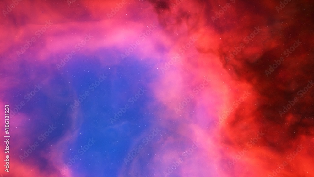 Beautiful nebula in cosmos far away 3d rendering
Beautiful nebula in cosmos far away 3d rendering