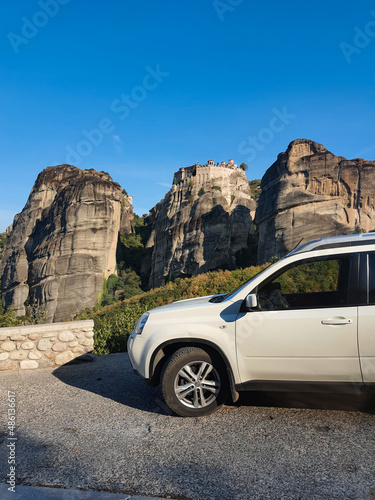 car travel by Greece road trip thessaly mountains