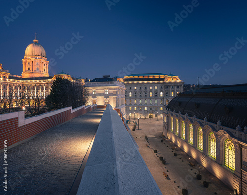 Royal Palace in Budapest in...