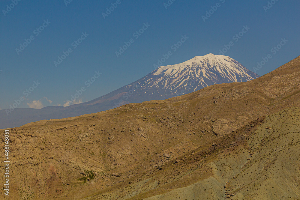 View of Ararat mountain, Turkey