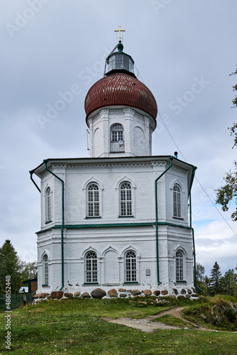 Russia. Solovki. Big Solovetsky Island. Lighthouse Temple on Sekirnaya Hill