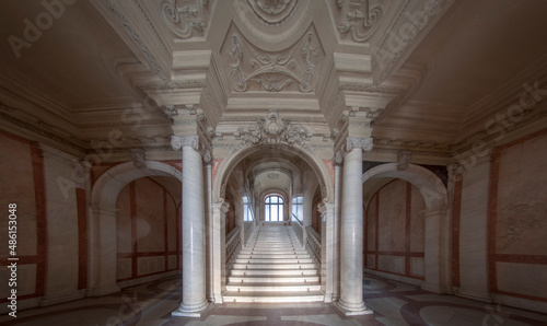 Abandoned Palace in Budapest Hungary