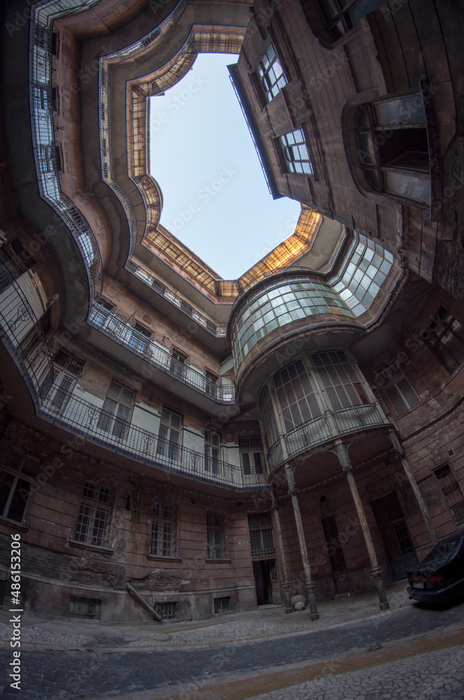 Abandoned Palace in Budapest Hungary Abandoned Palace in Budapest Hungary