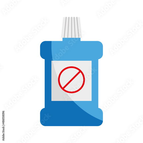 antiseptic medicine bottle