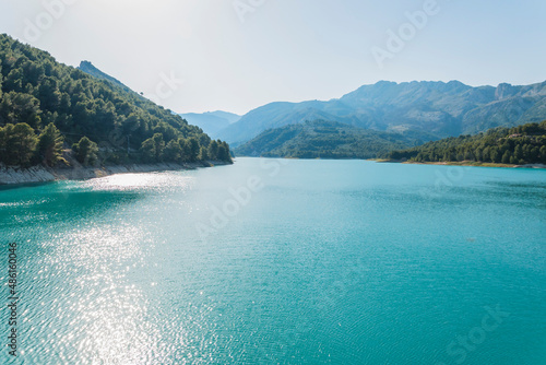 Obraz na płótnie Embalse de Guadalest (Alicante - España) w salonie