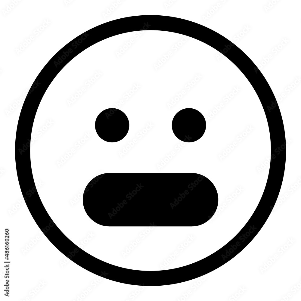Smile Emoji Face Flat Icon Isolated On White Background Smile Emoji Face Flat Icon Isolated On White Background