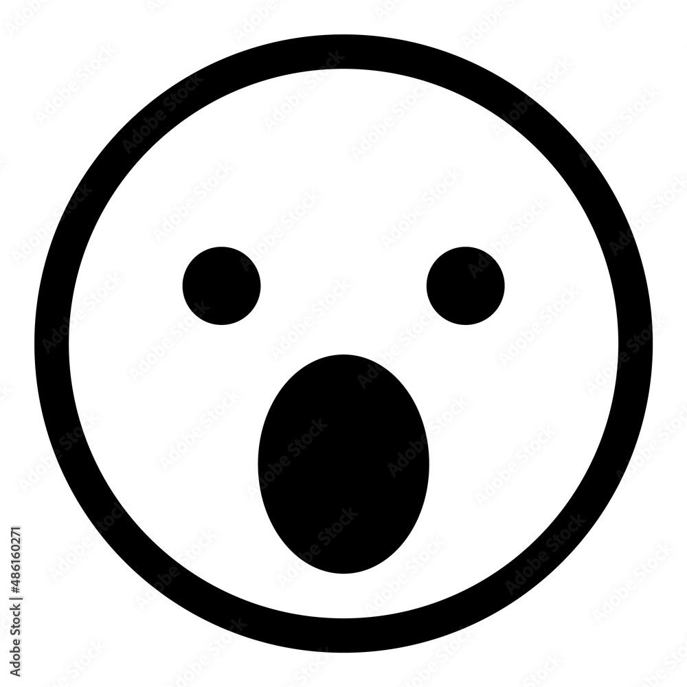 Smile Emoji Face Flat Icon Isolated On White Background Smile Emoji Face Flat Icon Isolated On White Background